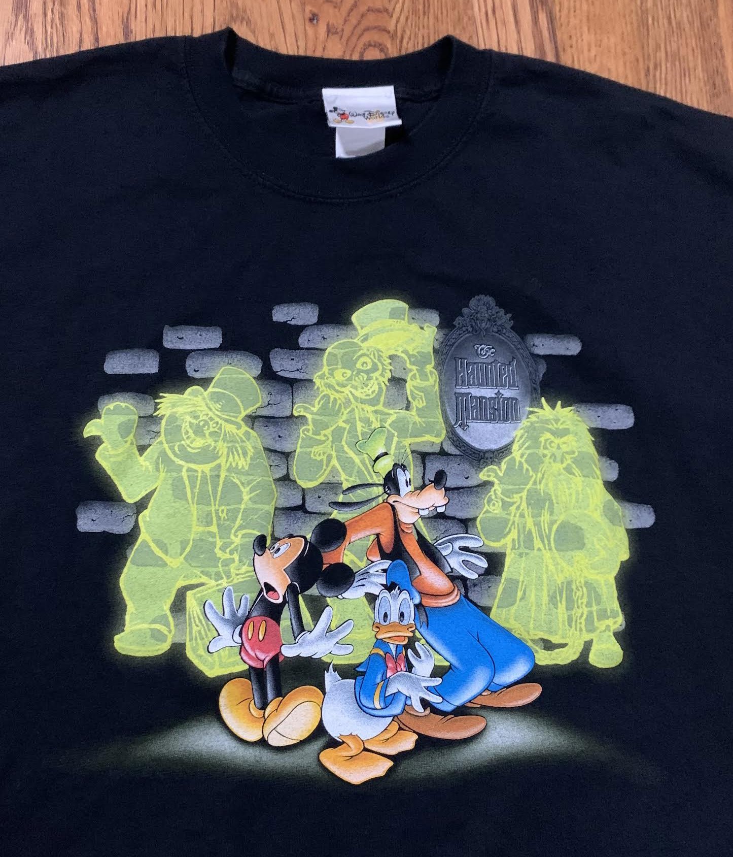 Vintage Walt Disney World Haunted Mansion T Shirt (Size XXL) — Roots